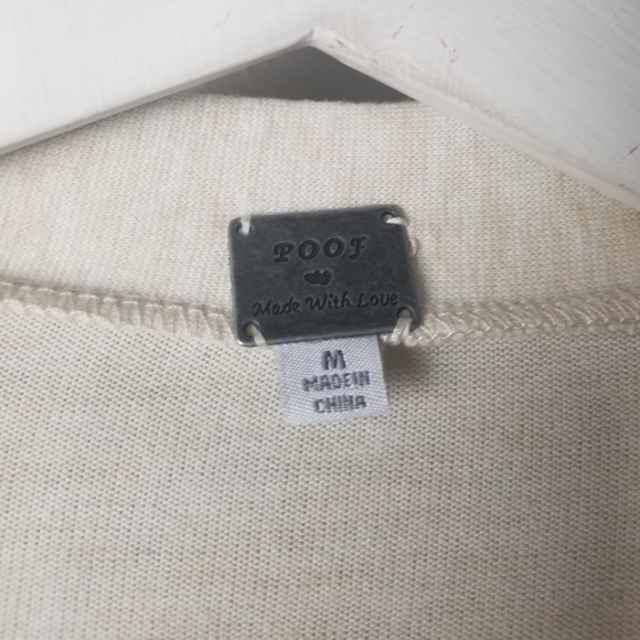 Poof color block button front cardigan siz… - Picture 5 of 5